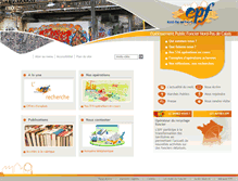 Tablet Screenshot of epf-npdc.fr